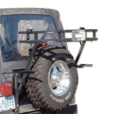 1997 2006 Jeep Wrangler (TJ) Cargo Carrier   WP Warrior Products, Direct fit, Steel