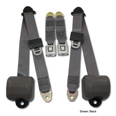 Seatbelt Solutions 1979 1989 Ford Mustang Factory Replacement Seat Belts