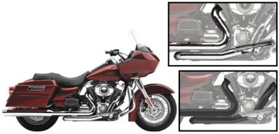 2000 2007 Harley Davidson FLHTCU/I Electra Glide Ultra Classic Exhaust Pipe   Cobra Exhaust, Direct fit
