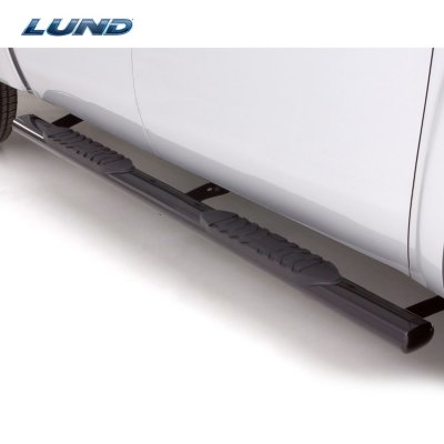 Lund   5 Oval Straight Powder coated Nerf Bars